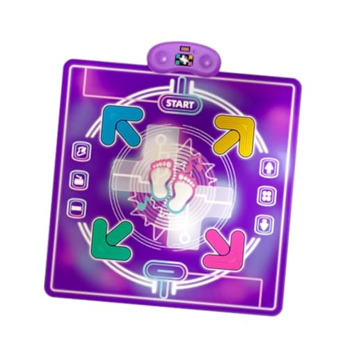 Dance Mat Dancing Music Pad Rhythmus Playmat Challenge Spiel für Kinder Alter 3-4 6 7 8 9 10 11 12+ Jahre alte Erwachsene von HuadaXtai