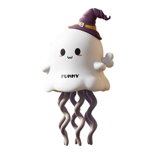 Dancing Toy, Tanzes Qualle Toy, Dancing Bauchzeit Spielzeug, kriechende musikalische Babyversorgungen für Geburtstagsgeschenke, Ghost Kürbis Santa Claus Rentiere Mais Puppes (A) von Generic