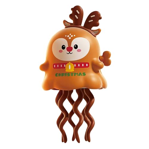 Dancing Toy, Tanzes Qualle Toy, Dancing Bauchzeit Spielzeug, kriechende musikalische Babyversorgungen für Geburtstagsgeschenke, Ghost Kürbis Santa Claus Rentiere Mais Puppes (D) von Generic