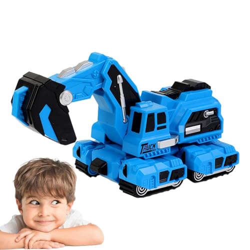 Das Auto, Dinosaurier-Umbauauto | Lustiges Transformations-Autospielzeug für | Lernspielzeug mit automatischer Verformung gegen Kollision, Simulationsschaufel von Generic