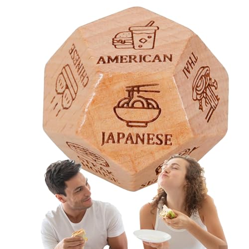 Dating-Würfel für Nacht - Dating-Würfel für Paare, lustiges Dating-Geschenk für Paare | Entscheidungswürfel zum Abendessen mit Motiven für Halloween, Geburtstag, Weihnachten, ann von Generic