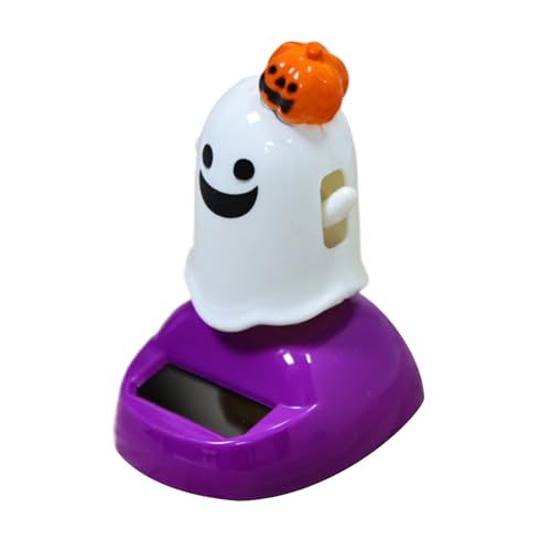 Dekoration für Armaturenbrett, Halloween-Figuren mit Solarenergie, niedliches Autozubehör, für Partys, Büro, Innenbereich, Auto, LKW, Dekoration für Armaturenbrett, Halloween-Figuren mit Solarenergie, niedliches Autozubehör, für Partys, Büro, Innenbereich, Auto, LKW, von Generic