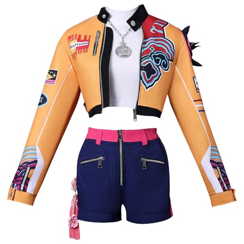 Demon Hunters Kostüm Cosplay Bühne Outfits Auftritt Uniform Party Bühne Rollenspiel Halloween Outfits Demon Hunters Kostüm Cosplay Bühne Outfits Auftritt Uniform Party Bühne Rollenspiel Halloween Outfits von Generic