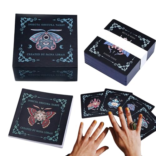 Desktop Spielkarten Tarot Zuhause | Sammelkarten Tarot Familienspiel,Emotionale Verbindung Spielzeug Familie Erwachsene Jugendliche Desktop Spielkarten Tarot Zuhause | Sammelkarten Tarot Familienspiel,Emotionale Verbindung Spielzeug Familie Erwachsene Jugendliche von Generic