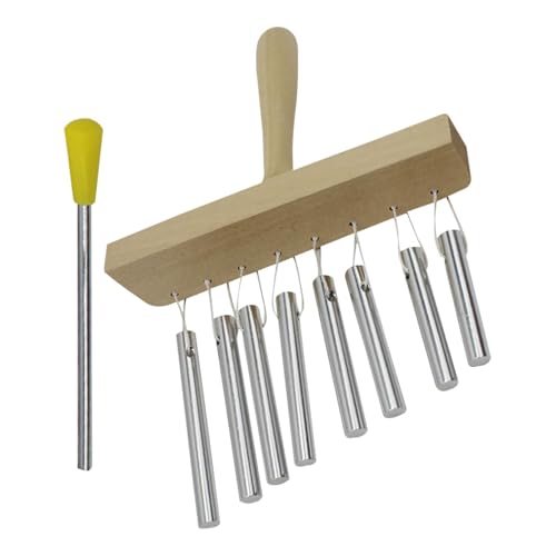 Desktop-Windspiel – Tischspiel, Windspiel für den Innenbereich | Einreihiges Percussion-Windspiel-Musikinstrument mit Schlägel, Tischklangspiel für Kinder Desktop-Windspiel – Tischspiel, Windspiel für den Innenbereich | Einreihiges Percussion-Windspiel-Musikinstrument mit Schlägel, Tischklangspiel für Kinder von Generic