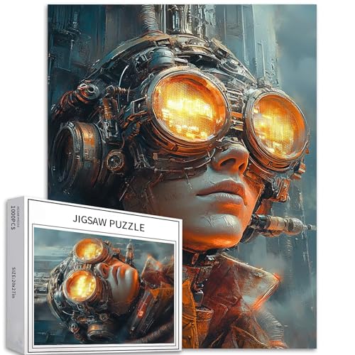 Diesel Punk Puzzle für Erwachsene, Filmstil, Szene, Kunst, Puzzle, herausfordernde Familienaktivitäten, buntes Bastelpuzzle für Heimdekoration, Geschenke, 50 x 70 cm, 1000 Teile Diesel Punk Puzzle für Erwachsene, Filmstil, Szene, Kunst, Puzzle, herausfordernde Familienaktivitäten, buntes Bastelpuzzle für Heimdekoration, Geschenke, 50 x 70 cm, 1000 Teile von Generic