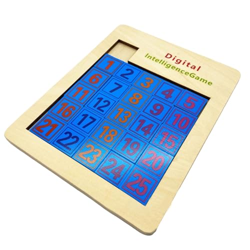 Digitales Folien-Puzzle, Folienpuzzle – Puzzles aus Holz, mathematisches Spielzeug für Vorschule, Entwirrungspuzzle, Reisespiele für Osterkörbe von Generic