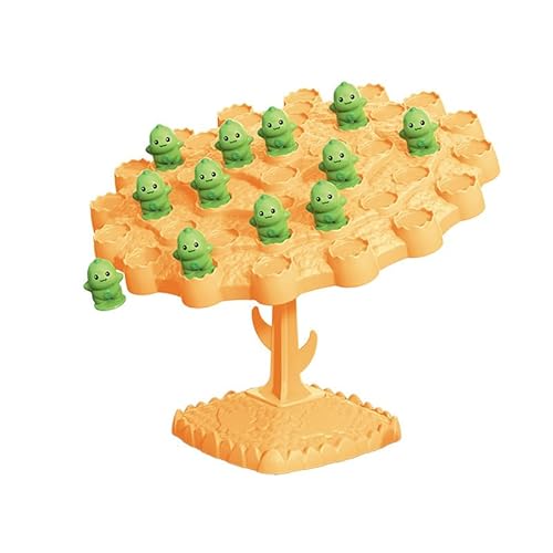 Dinosaurier Baum Kinder Pädagogisches Spielzeug Interaktive Brettspiel Übung Wahrnehmung QkA130 (Yellow, 18x5cm) von Generic