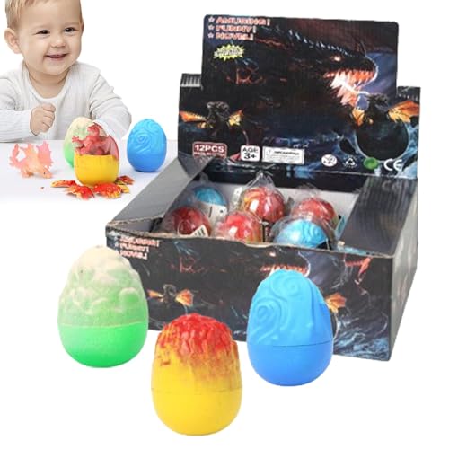 Dinosaurier-Eier Spielzeug, Dinosaurier-Spielzeug, Party Favor Fantasie-Spielzeug zum Ausbrüten von Dinosaurier-Eiern – Goodie Bag Stuffers, kreatives Dinosaurier-Eier schlüpfendes Spielzeug für Dinosaurier-Eier Spielzeug, Dinosaurier-Spielzeug, Party Favor Fantasie-Spielzeug zum Ausbrüten von Dinosaurier-Eiern – Goodie Bag Stuffers, kreatives Dinosaurier-Eier schlüpfendes Spielzeug für von Generic