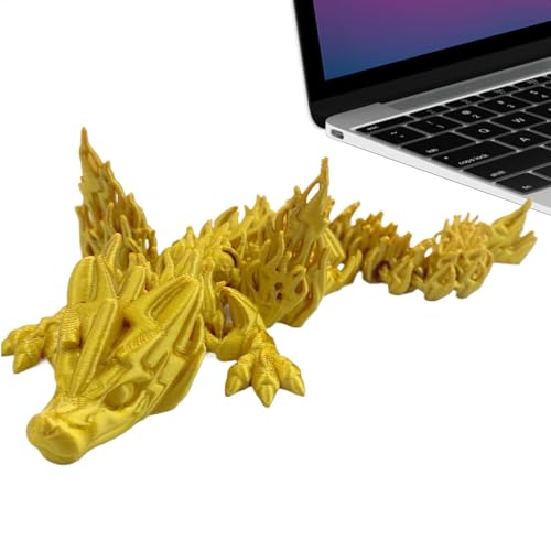 Dinosaurier-Figur, Dinosaurier bedruckt auf – beweglicher Dinosaurier mit Flügeln, Sammlerfigur mit flexiblen Gelenken in bunten Farbverläufen für Tisch d Dinosaurier-Figur, Dinosaurier bedruckt auf – beweglicher Dinosaurier mit Flügeln, Sammlerfigur mit flexiblen Gelenken in bunten Farbverläufen für Tisch d von Generic