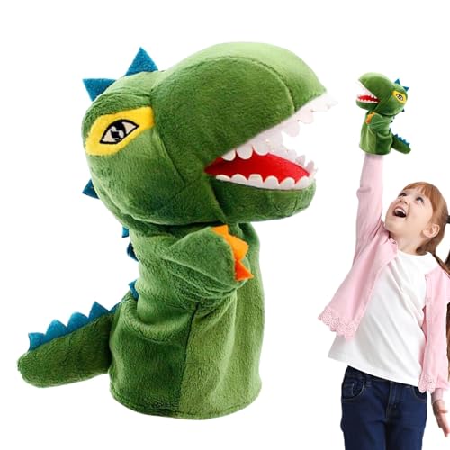 Dinosaurier-Figur – Stofftierpuppen, Dinosaurierpuppe | Interaktive bewegliche Mundpuppen mit Fingerflexibilitätsübungen, realistisches Dinosaurier-Spielzeug, Dinosaurier-Figur – Stofftierpuppen, Dinosaurierpuppe | Interaktive bewegliche Mundpuppen mit Fingerflexibilitätsübungen, realistisches Dinosaurier-Spielzeug, von Generic