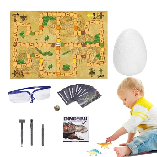 Dinosaurier-Grab-Set, Dinosaurier-Fossilien-Grab-Set, kreatives Dinosaurier-Eiergraben | Dinosaurier-Fossilien-Eier, kreativer Spaß, Lernspielzeug für Dinosaurier-Grab-Set, Dinosaurier-Fossilien-Grab-Set, kreatives Dinosaurier-Eiergraben | Dinosaurier-Fossilien-Eier, kreativer Spaß, Lernspielzeug für von Generic