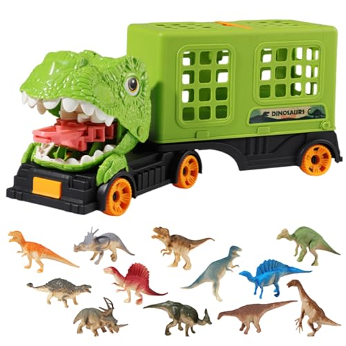 Dinosaurier -LKW -Spielzeug - 40 x 30 cm Transporttransporter, Anhänger, Tierträger | Interaktive Bildungsaktivität mit kreativem Spielen für Kleinkinder Mädchen Vorschulfeiertag Picknick Dinosaurier -LKW -Spielzeug - 40 x 30 cm Transporttransporter, Anhänger, Tierträger | Interaktive Bildungsaktivität mit kreativem Spielen für Kleinkinder Mädchen Vorschulfeiertag Picknick von Generic