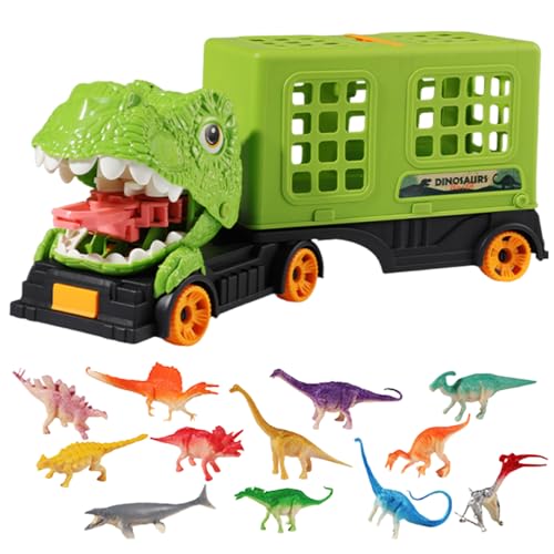 Dinosaurier -LKW -Spielzeug - 40x30 cm Frachttransporter, Jurassic -Fahrzeug, Kreaturlader | Einfallsreiches Lernspiel mit unterhaltsamen Abenteuer für Kinder Mädchen Vorschule Outdoor Indoor T Dinosaurier -LKW -Spielzeug - 40x30 cm Frachttransporter, Jurassic -Fahrzeug, Kreaturlader | Einfallsreiches Lernspiel mit unterhaltsamen Abenteuer für Kinder Mädchen Vorschule Outdoor Indoor T von Generic