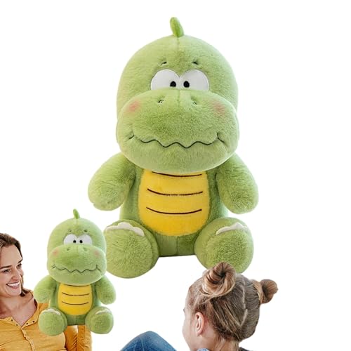 Dinosaurier-Plüschtier, grüner Dinosaurier, Cartoon, Dinosaurier, Plüschtiere, bequemes Kissen in Form einer kleinen Dinosaurierklaue, weiche Heimdekoration für Sofa, Bett, V von Generic