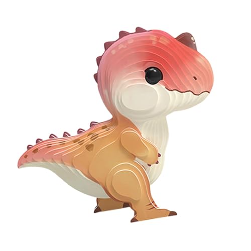 Dinosaurier-Puzzle, Dinosaurier-Puzzle, Tierpuzzle Dinosaurier-Spielzeug aus Papier | Puzzle Spielzeug für frühkindliche Bildung, Farbkenntnis, Hand-Auge-Koordination, Aktivität von Generic