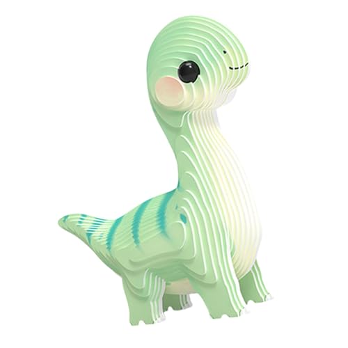 Dinosaurier-Puzzle, Dinosaurier-Puzzle | Dinosaurier-Tierpuzzle aus Papier – Blöcke für das Training der Hand-Auge-Koordination, Papierpuzzle mit Dinosauriern für Aktive von Generic