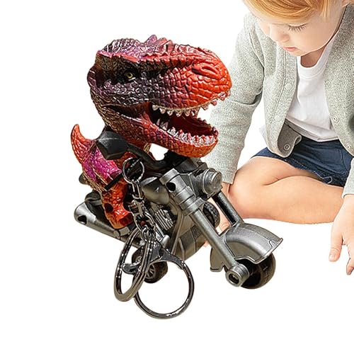 Dinosaurier-Spielzeug, Auto zum Ziehen, Dinosaurier-Spielzeug, kreatives Spielzeug, Dinosaurier-Spielzeug, sicherer Autoschlüssel, Dinosaurier, Spielzeug für Jungen und Mädchen von Generic