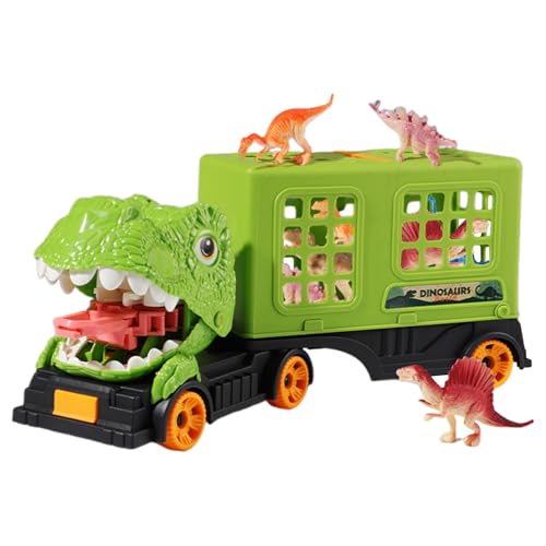 Dinosaurier -Trägerwagen - Bildungsspielzeug, Miniaturauto | Tyrannosaurus Spielzeugtransportauto, interaktive Bildungsspiele für Home Picnic Games mütterlicherseits von Generic