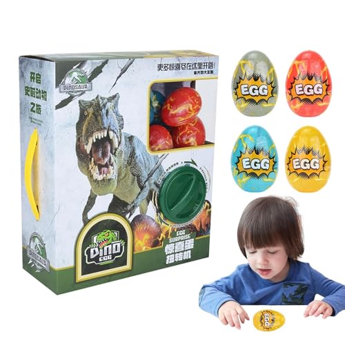 Dinosaurier -Überraschung Eggs - -Automatenspielzeug mit mysteriöser Dinosaurier -Eier im Inneren, unterhaltsames Dinosaurier -Eierspielzeug für Kinder, pädagogisches Lernspielzeug für frühe Entw von Generic