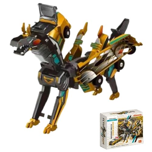 Dinosaurierauto, verwandelbar mit Kollision, magnetische Dinosaurier | Figuren für Weihnachten Familientreffen Heimfeiern Kinder Dinosaurierauto, verwandelbar mit Kollision, magnetische Dinosaurier | Figuren für Weihnachten Familientreffen Heimfeiern Kinder von Generic