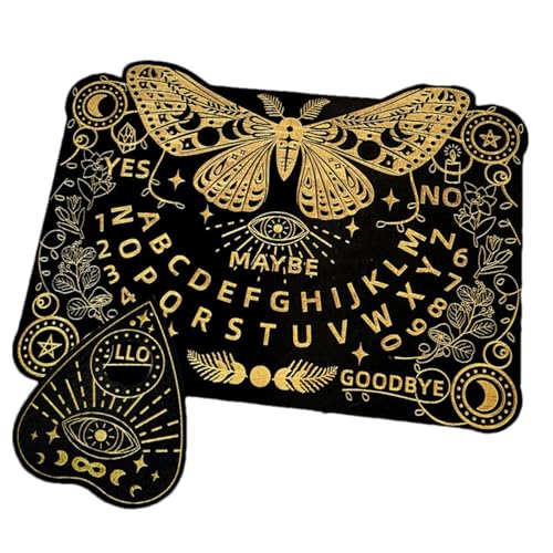 Divination Board Game - Spirit Board & Pendulum Set | Talking Board for Message & Communication | Fun Game for Family Gatherings, Teens & Adults | Unleash The Spirits Together Divination Board Game - Spirit Board & Pendulum Set | Talking Board for Message & Communication | Fun Game for Family Gatherings, Teens & Adults | Unleash The Spirits Together von Generic