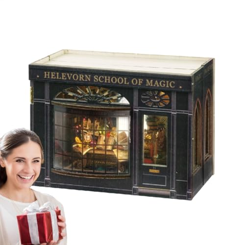 Doll House Kit - Miniaturhausgebäude Spielzeug, Room Craft Set | Realistisches Model Kit für Kinder, Erwachsene, Hobbyisten, Heimdekoration, kreatives Geschenk für Familie und Freunde Doll House Kit - Miniaturhausgebäude Spielzeug, Room Craft Set | Realistisches Model Kit für Kinder, Erwachsene, Hobbyisten, Heimdekoration, kreatives Geschenk für Familie und Freunde von Generic