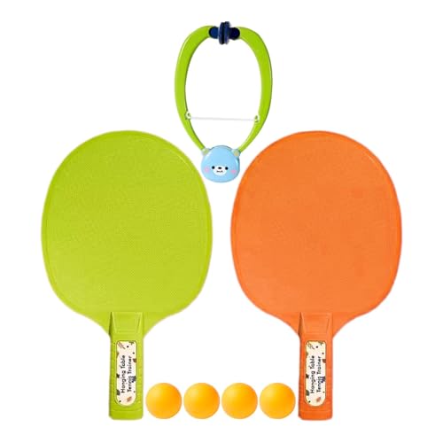 Door Game - Tischtennistrainer für den Kater | Tischtennistrainer für die Tür, verstellbares Tischtennis-Set für von Generic