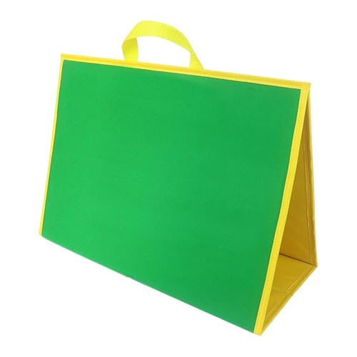 Doppelseitige faltbare Lehrbretter - Leichte handwerkliche Basis, einfacher Tragegriff | Visual Learning Aid, Interaktive Präsentation Board mit glatter Struktur für Heimunterricht, Kindergeschichte von Generic