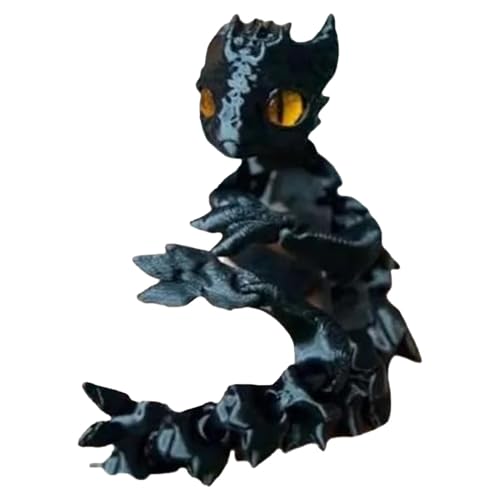 -Drache | -gedrucktes süßes Drachen-Tierspielzeug, Lange haltbar, Chef-Schreibtischspielzeug, Drachen- mit flexiblen Gelenken, Heimdekoration, Schreibtisch-Haustier für Frauen, Männer -Drache | -gedrucktes süßes Drachen-Tierspielzeug, Lange haltbar, Chef-Schreibtischspielzeug, Drachen- mit flexiblen Gelenken, Heimdekoration, Schreibtisch-Haustier für Frauen, Männer von Generic