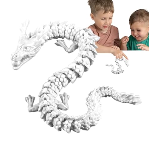 Drachen, Drachen - flexible Gelenke Schütteln Spielzeug für Tiere | Dekoration zum Zusammenbauen von beweglichen Drachenfiguren bedruckt für Tischtiere Drachen, Drachen - flexible Gelenke Schütteln Spielzeug für Tiere | Dekoration zum Zusammenbauen von beweglichen Drachenfiguren bedruckt für Tischtiere von Generic