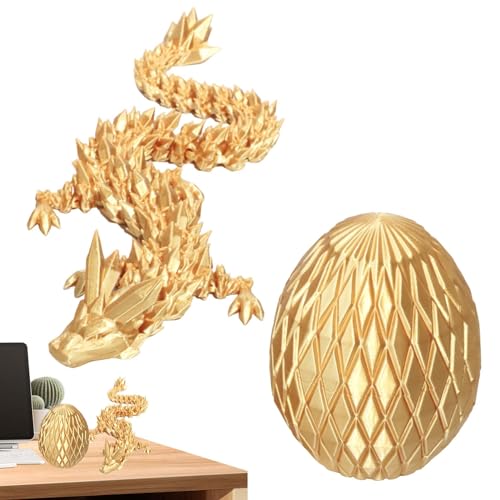 Drachenei-Druck, Stressspielzeug, Dracheneier, lustiges Anti-Stress-Spielzeug, bedruckt, niedliches Mehrzweck-Spielzeug, Drachenspielzeug, tragbar, für Schreibtisch, Bretter von Generic