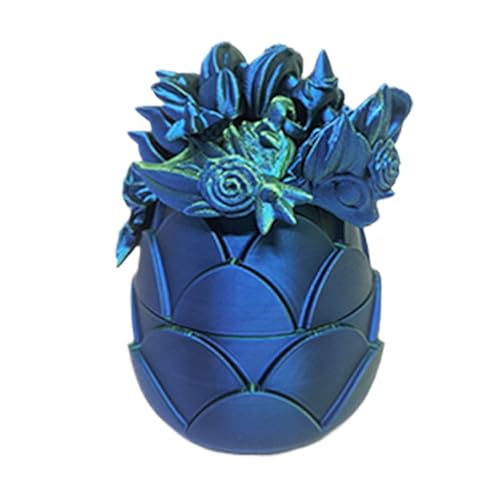 Dragon Egg Fidget Toy Gelenk - Gedruckt Executive Schreibtisch Gelähte Dragon Fidget Toys - 4.5 Zoll Schönes Fidget Scharnier für Kinder und Erwachsene Dragon Egg Fidget Toy Gelenk - Gedruckt Executive Schreibtisch Gelähte Dragon Fidget Toys - 4.5 Zoll Schönes Fidget Scharnier für Kinder und Erwachsene von Generic