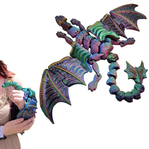 Dragon Puppets for Kids | Animal Puppet | 3D Printed Animal Puppets Realistic Cute Finger Puppets Dragon Puppets Toy for Schools von Generic