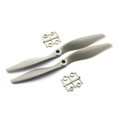 Drohnen Ersatzblatt Zubehör Ersatz 2 stücke Nylon Propeller 5x5/6x4/7x5/8x4/8x6/9x6/10x5/10x7/11x5.5/12x6/13x6.5/14x7/16x8/17x10 Requisiten Für RC Modell(2pcs 1050 CCW) von Generic