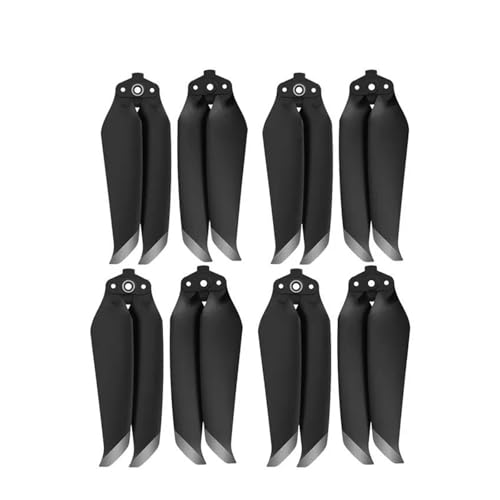 Drohnen Ersatzblatt Zubehör Ersatz 4 Paar 7238 Geräuscharme Propeller 7238F für DJ&I für Ma&vi&c für Ai&r 2 für DJ&I für AI&R 2S Drohnenzubehör(Silver) von Generic