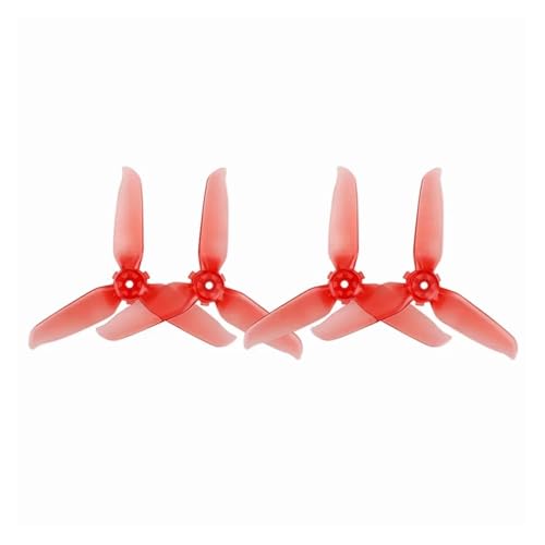 Drohnen Ersatzblatt Zubehör Ersatz Für DJ&I Für FP&V 5328S Propeller Geräuscharm CW CCW Blade Ersatz Drone Zubehör(2Pairs red) von Generic