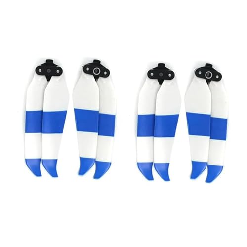 Drohnen Ersatzblatt Zubehör Ersatz Geräuscharme Propeller 7238F Propeller Schnellverschluss-Requisiten Zubehör für DJ&I Ai&r 2S/Ma&vi&c Air 2(Blue) von Generic