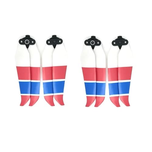 Drohnen Ersatzblatt Zubehör Ersatz Geräuscharme Propeller 7238F Propeller Schnellverschluss-Requisiten Zubehör für DJ&I Ai&r 2S/Ma&vi&c Air 2(Pink) von Generic