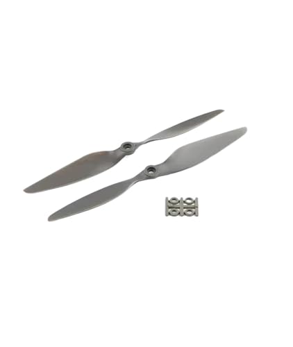 Drohnen Ersatzblatt Zubehör Ersatz Nylonpropeller 5050 6040 7050 8040 8060 9060 1050 1070 1155 1260 1280 für FP&V RC Starrflügelpropeller(2PCS 6X4 inch) von Generic