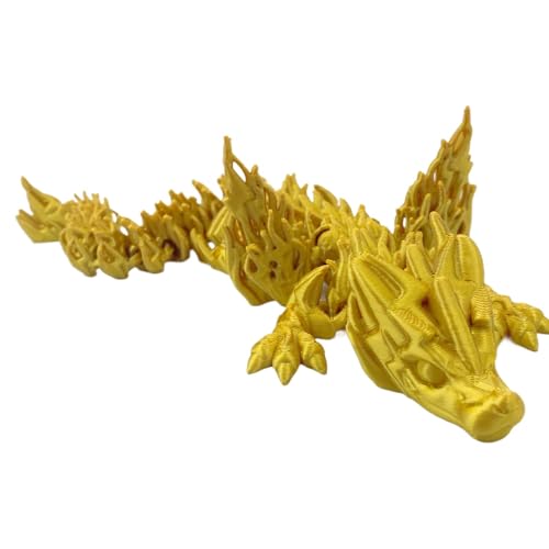 Druck von beweglichen Dinosauriern, bewegliche Dinosaurier-Figuren - Fidget Spielzeug mit beweglicher Dinosaurierfigur - Sammelfigur mit Tischdekoration in Farbverlauf für ta von Generic