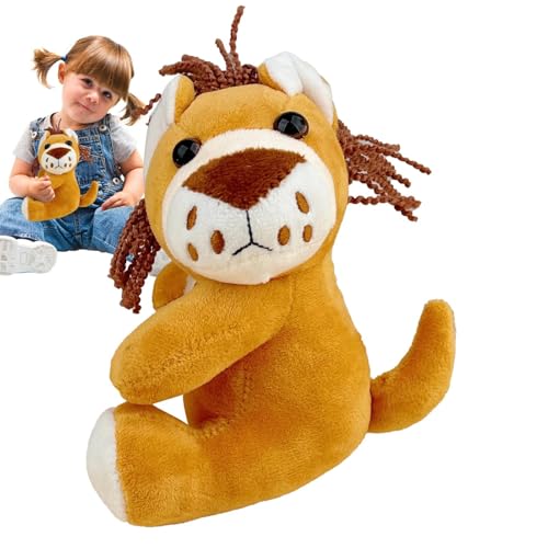 Dschungel Animal Toys - Figuren von Tieren | Gefüllte Tierpuppen | Beruhigendes Kissenspielzeug | Spielzeug | Plüschpuppendekorationen für Baby-Duschbank vor dem Schlafengehen Dschungel Animal Toys - Figuren von Tieren | Gefüllte Tierpuppen | Beruhigendes Kissenspielzeug | Spielzeug | Plüschpuppendekorationen für Baby-Duschbank vor dem Schlafengehen von Generic