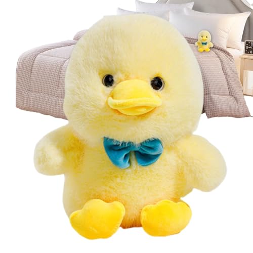 Duck Plüsch, Ente aus Plüsch, 40,6 cm, kleine Ente, mit Fliege, für Babyschlafsack, Sofa, Spielzeug, für Partys mit Tiermotiven Duck Plüsch, Ente aus Plüsch, 40,6 cm, kleine Ente, mit Fliege, für Babyschlafsack, Sofa, Spielzeug, für Partys mit Tiermotiven von Generic