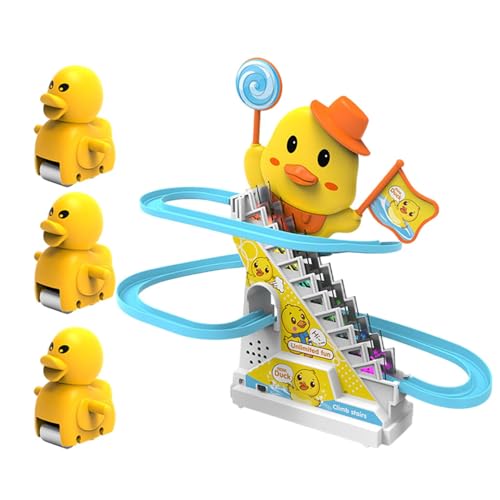 Ducks Für Treppe Klettern - Batteriebetriebenes Kletterspielzeug | Spielzeug Kletterer Für Kinder, Elektrische Rutsche Mit LED-Leuchten Und Musik, Spielzeug Für Die Mobile Treppe Für Ducks Für Treppe Klettern - Batteriebetriebenes Kletterspielzeug | Spielzeug Kletterer Für Kinder, Elektrische Rutsche Mit LED-Leuchten Und Musik, Spielzeug Für Die Mobile Treppe Für von Generic