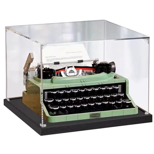Durchsichtige Acryl-Vitrine für 21327, staubdichte Vitrine für Actionfiguren/Sammlungen (13,8 x 11,8 x 7,9 Zoll)(2mm-b) von Generic