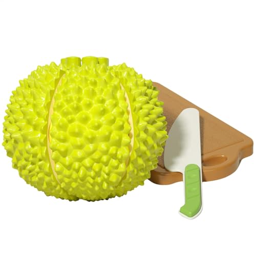 Durian Playset - Cuttable Simulation Durian Fun and Educational Toy | Pretend Play Durian Toy | Safe Toy for Children 3+ | Interactive Toy for Kids’ Learning Durian Playset - Cuttable Simulation Durian Fun and Educational Toy | Pretend Play Durian Toy | Safe Toy for Children 3+ | Interactive Toy for Kids’ Learning von Generic