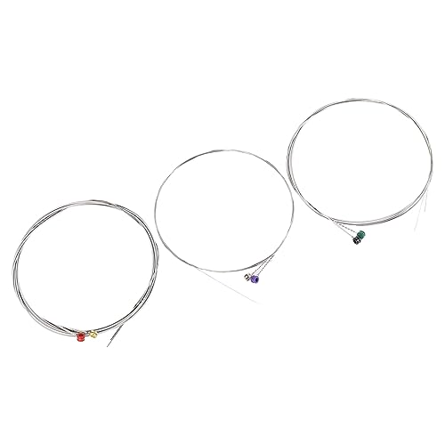 E -Gitarrenstrings Set Legierung Silber Ausbalancierter Klangqualität für die Meisten 6 Saiten -Elektrogitarren Geeignet E -Gitarrenstrings Set Legierung Silber Ausbalancierter Klangqualität für die Meisten 6 Saiten -Elektrogitarren Geeignet von Generic