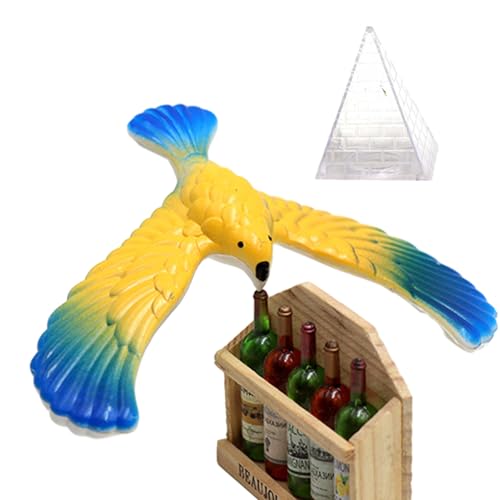 Eagle Bird Balance, Fotoausgleich mit Fingers Eagle Vogelbalance mit Fingern - Klassiker für Erwachsene und Kinder - Bildungsspielzeug, Eagle -Schuhe - unter Füllung - Power Eagle Toy - Gleichgewicht von Generic
