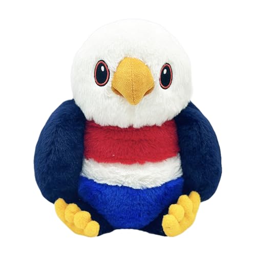 Eagle Plüschspielzeug, ausgestopftes Tierplüsch,Plüsch-Figur -Puppe | Entzückende realistische ausgestopfte Tierpuppe für Wohnzimmer, Schlafzimmer, Tisch, Studium oder Kindergarten Eagle Plüschspielzeug, ausgestopftes Tierplüsch,Plüsch-Figur -Puppe | Entzückende realistische ausgestopfte Tierpuppe für Wohnzimmer, Schlafzimmer, Tisch, Studium oder Kindergarten von Generic
