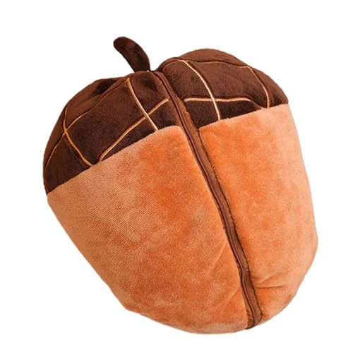 Eichhörnchen Plüschspielzeug, Eichhörnchen ausgestopfte Tierpuppe | Reversible Eichhörnchenkerne Plüschspielzeug - 25 cm/9,8 -Zoll nie von Generic